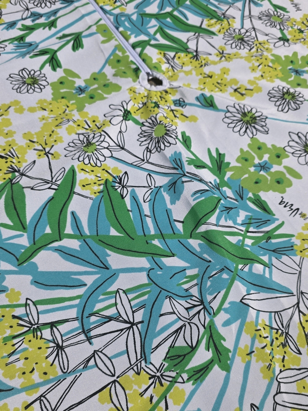 Vera Neumann Zippered Umbrella Tablecloth Large Retro Rectangular Indoor Outdoor